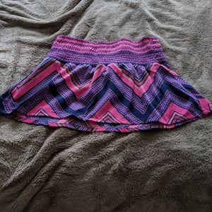 Express pink high waisted skirt Small